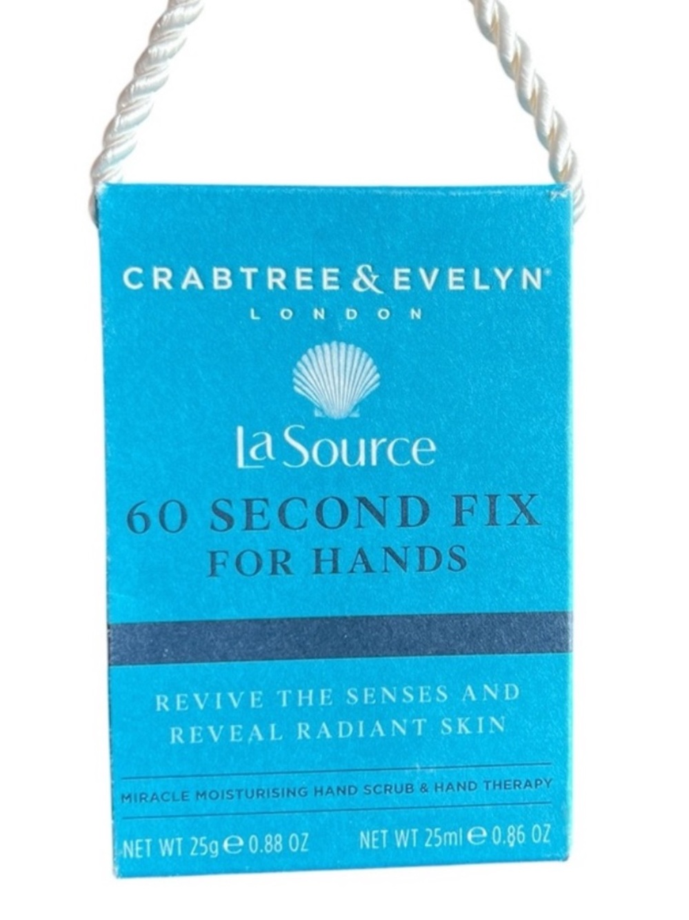 Crabtree & Evelyn Blue La Source 60 Second Fix for Hands NEW